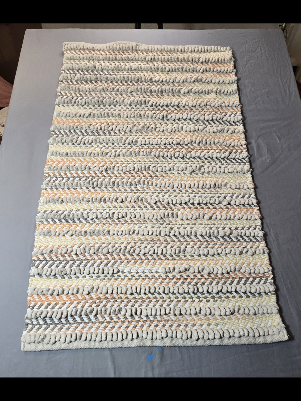 Boho Textured Tufted Accent Bath Rug 24x36